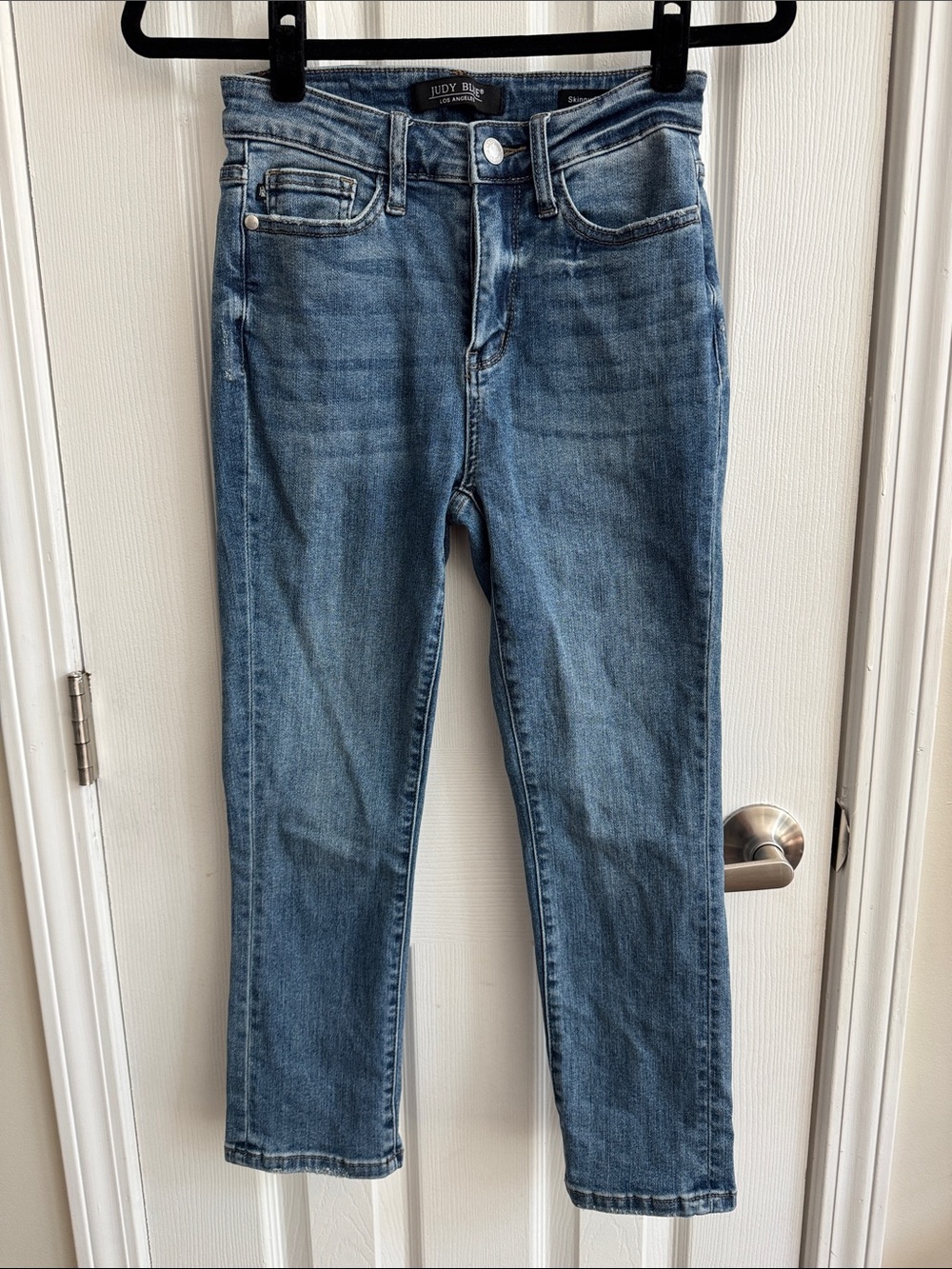 JUDY BLUE Skinny Fit Capri Jeans Stretch Denim Size 1/25